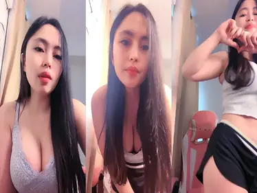 TikTokers Icha Cantik Live Erotis Show Room Kost poster