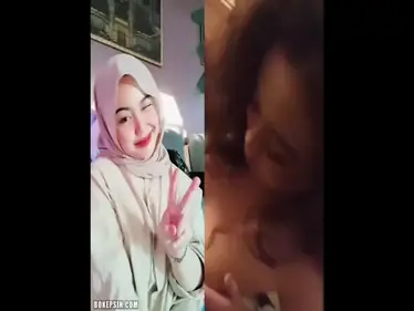 Ukhti Farhani Hijab Cantik Live Kasur poster