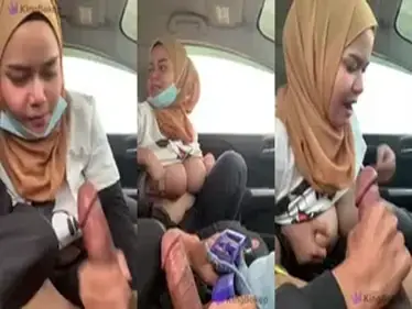 Ukhti Hijab Semok Cantik Pasrah Servis Mobil poster